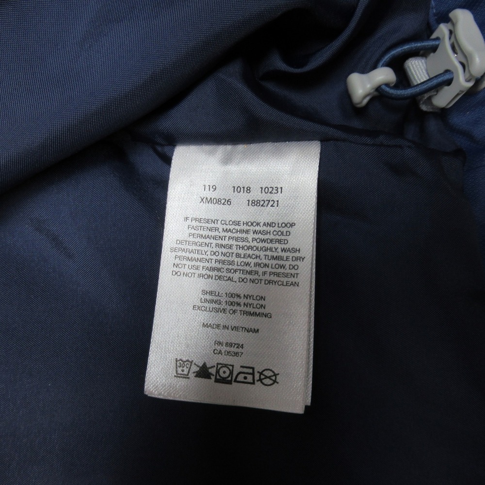 Columbia Rain Jacket Mens XXL Blue Waterproof Hood Wind Light Pack Watertight II - Picture 5 of 12
